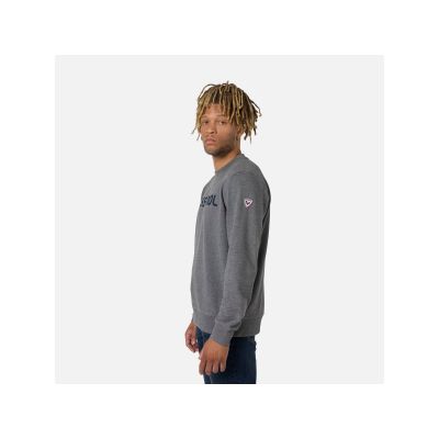 12. Bluza Rossignol LOGO SWEAT RN FL szary