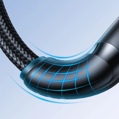 8. Kabel Joyroom Surpass Series A11 Lightning / USB-C 20W 0.25 m - czarny