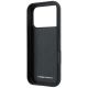 7. Etui BMW M Quadrille Kevlar Metal Logo MagSafe na iPhone 17 Pro Max / 18 Pro Max - szare