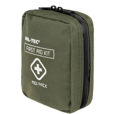 5. Apteczka Mil-Tec First Aid Kit Midi Pack - Olive
