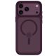 3. Etui Tech-Protect Magmat Magsafe CC na iPhone 18 Pro / 17 Pro - burgundowe matowe