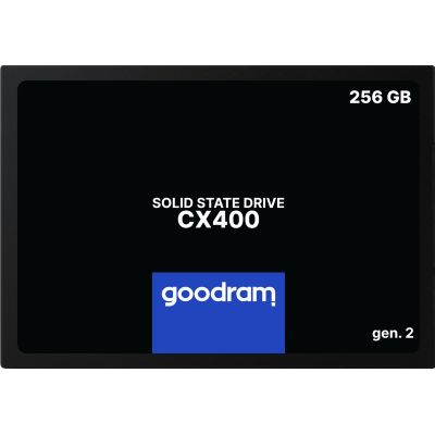 12. SSD GOODRAM CX400 Gen. 2 256GB SATA III 2,5 RETAIL
