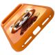2. Etui Nimmy Big Eyed Pet 2.0 Raccoon na iPhone 17 Pro - pomarańczowe