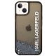 3. Etui Karl Lagerfeld Liquid Glitter Elong na iPhone 14 Plus - czarne