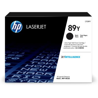8. HP 89Y oryginalny czarny toner LaserJet o bardzo dużej wydajności