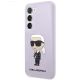 2. Etui Karl Lagerfeld Silicone Ikonik na Samsung Galaxy S23+ - purpurowe