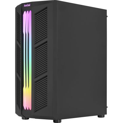 3. OBUDOWA AEROCOOL PGS PRIME-G-BK-v1 RGB czarna