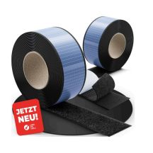Label-the-cable LTC 1610-5-50 srebrna taśma klejąca Nadaje się do użytku w pomieszczeniach Przystosowane do użytku na zewnątrz 5 m Czarny
