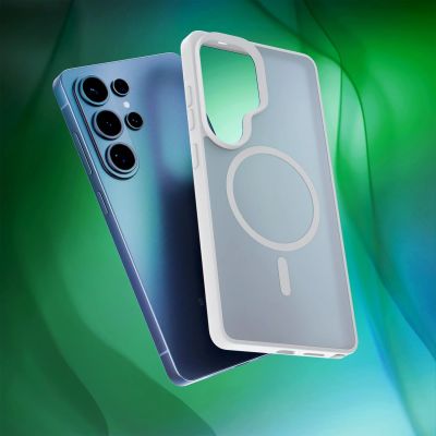 7. Etui 3mk Smoke MagCase na Samsung Galaxy S26 Ultra - białe