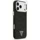 4. Etui Guess Glitter Triangle Logo MagSafe do iPhone 17 Pro Max - czarne