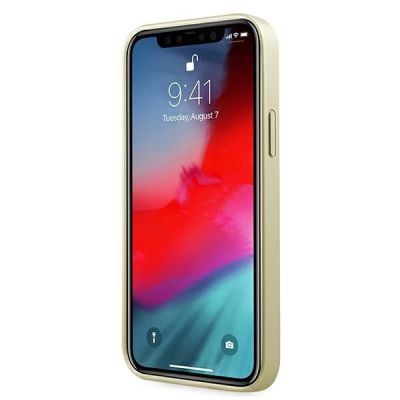 5. Etui Guess Iridescent na iPhone 12 Pro Max - złote
