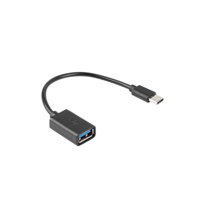2. LANBERG ADAPTER USB-C(M)->USB-A(F) 2.0 15CM OTG AD-OTG-UC-01