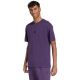 Koszulka męska adidas Essentials Small Logo Single Jersey fioletowa JW6232