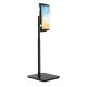 5. Acefast teleskopowy uchwyt do telefonu i tabletu (135-230mm szer.) na biurko 360° czarny (E4 black)