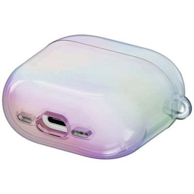 3. Etui UNIQ Iridescia na AirPods 4 Hang Case - holo biał