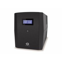 Zasilacz awaryjny UPS Conceptronic 1500VA/900W/6xIEC/HID USB/RJ45in/Out/AVR sw