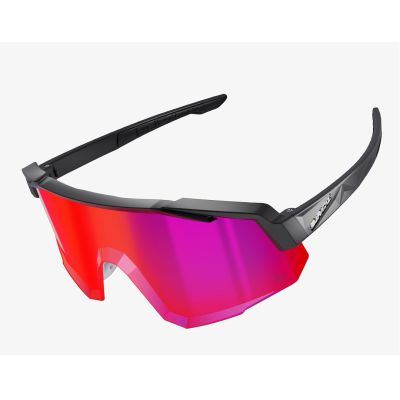 2. SUPACAZ Okulary ORBITRON Czarny mat, Fire Lazer