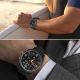 6. Pasek Tech-Protect Nylon Stripe na Samsung Galaxy Watch 40 / 44 / 46 mm - pomarańczowy