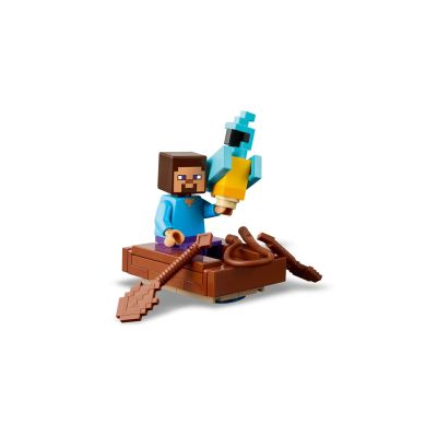 16. LEGO Minecraft 21275 Dom TNT w dżungli