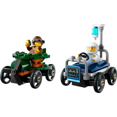 3. LEGO CITY 60459 Samolot kontra łóżko szpitalne