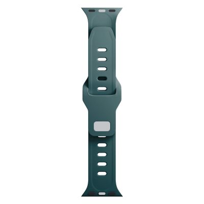 4. Pasek silikonowy 3mk Silicone Watch Strap do Apple Watch 42 / 44 / 45 / 49 mm - zielony