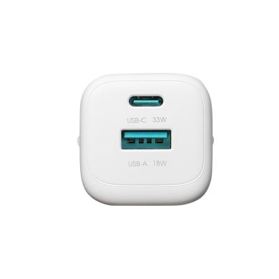 5. Ładowarka sieciowa Joyroom JR-TG7 33W USB-A + USB-C - biała