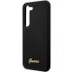 6. Etui Guess Silicone Vintage Gold Logo na Samsung Galaxy S23+ - czarne