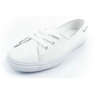 2. Lacoste buty trampki sportowe damskie Median baleriny białe