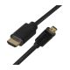 2. UNITEK KABEL MICRO HDMI-HDMI 2.0,4K60HZ,2M, Y-C182