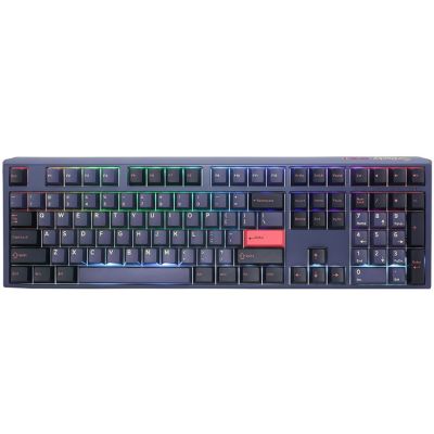 5. Ducky One 3 klawiatura Gaming USB Niebieski