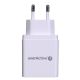 2. Ładowarka sieciowa everActive SC-300 (USB; kolor biały)