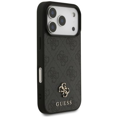 4. Etui Guess 4G Small Classic Logo MagSafe na iPhone 18 Pro / 17 Pro - czarne