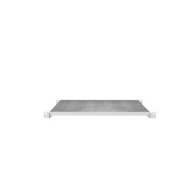 2. Półka do szaf 19" 1000mm szara Lanberg (1U/483x700mm, udźwig do 25kg, montaż 4 punktowy)