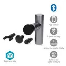 Pistolet do masażu Nedis SmartLife 5 trybów