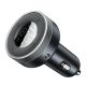 6. Baseus Enjoy transmiter FM ładowarka samochodowa LED 2x USB / 3,5mm jack bezprzewodowy odtwarzacz MP3 Bluetooth 5.0 3.4A czarny (CCLH-01)