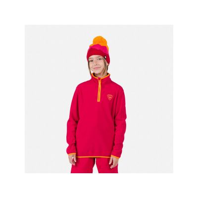 2. Bluza Rossignol Jr Strawpile Fleece Hz czerwony