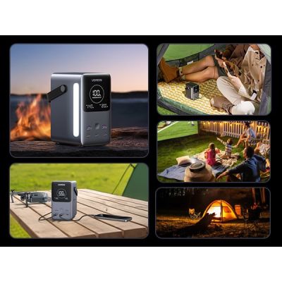 3. Ugreen Nexode Power Bank 48000 mAh Lit Szary