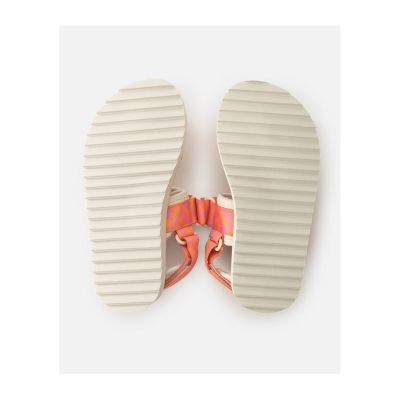 4. Japonki plażowe RIP CURL Newquay Bloom Open Toe-Girl turkusowe