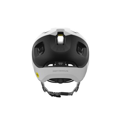 6. Kask rowerowy POC Axion Race Mips biało czarny