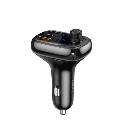 2. Transmiter Bluetooth / ładowarka do samochodu Baseus S-13 (Overseas Edition) - czarny
