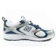 4. New Balance 408  buty sportowe męskie sneakersy modne wygodne białe srebrne