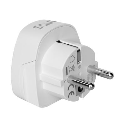 3. SAVIO ADAPTER PODRÓŻNY, GNIAZDO US – WTYK EU AP-01