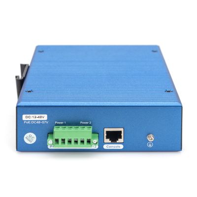 5. Przemysłowy switch 8+4 10G SFP Port L2+ Gigabit Ethernet 8 x GE RJ45 + 4 x 10G SFP Port