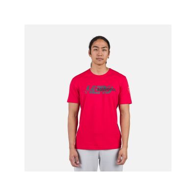 Koszulka Rossignol New Hero Graphic Tee czerwony