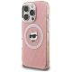 2. Etui Karl Lagerfeld IML Choupette Head Logo MagSafe na iPhone 16 Pro Max - różowe