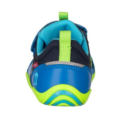 5. Buty Trollkids Skaland Barefoot Hiker marynarski/średni niebieski/zielony żmijowy