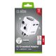2. Adapter podróżny SBS uniwersalny - EU 2xUSB-A - biały
