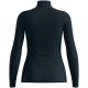 4. Bluza termoaktywna damska Odlo Merino 200 BL Top Turtle Neck LS Half Zip - dark sapphire rozmiar: m