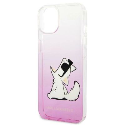 6. Etui Karl Lagerfeld Choupette Fun na iPhone 14 Plus - różowe