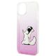 6. Etui Karl Lagerfeld Choupette Fun na iPhone 14 Plus - różowe